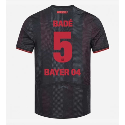 Stroje piłkarskie Bayer Leverkusen Loic Bade #5 Koszulka Podstawowej 2025-26 Krótki Rękaw